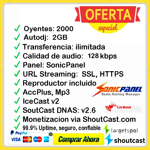 Radio Streaming Ilimitado